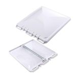 HOMEE Rv Roof Vent Cover Replacement 13 x13 inch Universal White Vent Lid for Camper Trailer Motorhome Bathroom, 1 Pack