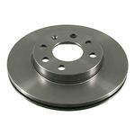 febi bilstein 19508 Brake Disc Set (2 Brake Disc) front, internally ventilated, No. of Holes 4