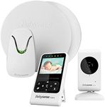 Babysense Video & Baby Movement Monitor - Bundle Pack - Babysense Video Baby Monitor V24R Camera and Audio & Babysense 7 Under-The-Mattress Baby Movement Monitor - 2 in 1