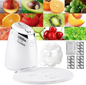 Face Mask Maker Facial Mask Machine with 32 Counts Collagen Pills Facial Cream Maker Fruit Vegetable Home Automatic DIY Face Cream Maker, Facial Cream Maker gifts for women