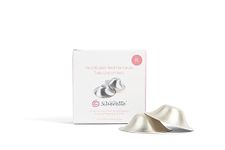 SILVERETTE The Original Silver Nursing Cups, Silverettes Metal Healing Nipple Covers for Breastfeeding, Nursing Shield, 925 Silver Nipple Cover Guards, Soothe and Protect Sore Nipples -Made in Italy