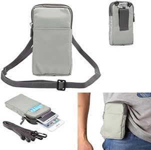 Universal Crossbody Cell Phone Purse Waist Pack Bag for Outdoor Sports Moblie Phone Carrying Cases Shoulder Belt Bag Pouch for iPhone 7 6/6S Plus Samsung Galaxy Phones Under 6.0'' from WaitingU
