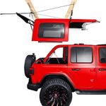 Hardtop Hoist for Jeep Wrangler, Overhead Garage Storage, Self-Leveling, Safe Anti-Drop System