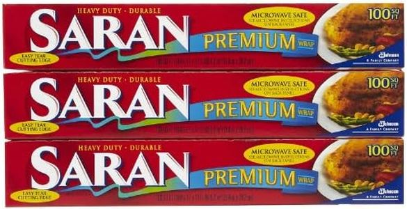 Saran Premium Plastic Wrap - 100 ft - 3 pk