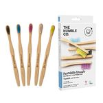 5 Pack Bamboo Toothbrush Soft