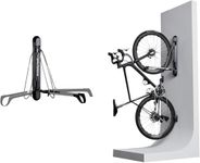 Steadyrack ProFlex Narrow Bike Rack – Vertical Wall Mount Bike Storage for Home - Roll-In Roll-Out System - Space-Saving Pivot - Fits Road, BMX, Gravel, Fender and More