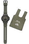 Casio PRW-6630NA-1A3JR Climber Line Wristwatch, Radio Solar, Biomass Plastic, NANGA Collaboration Model, Men's, Olive Green, Limited Edition / NANGA Collaboration Model, Big Face