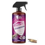 Moth Killer Spray 200ml - Cyper RTU, Powerful and Effective Treatment for Moths, Larvae, and Insects, Non-Staining & Low Odour, Long-Lasting Protection for Indoor and Outdoor Use