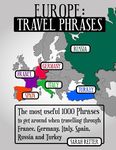 Europe: Travel Phrases for English Speaking Travelers; the Most Useful 1.000 Phrases to Get Around When Travelling Through France, Germany, Italy, Spain, Russia and Turkey