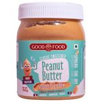 GOOD FOOD CO. Peanut Butter Classic Sweetened Smooth & Creamy 350 gms (350 gms) | Energy Booster | High Protein | Original American Recipe | Rich Source of High Dietary Fiber | Keto Friendly | Naturally Gluten Free | No Trans Fats | Premium Roasted Peanuts