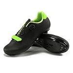 Santic Mens Cycling Shoes Riding Shoes with Compatible Cleat Peloton Perfect for Indoor Road Racing Bikes