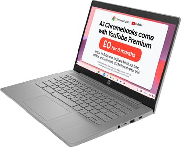 HP Chromebook 14 Laptop – Intel Celeron, 4GB RAM