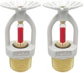 TUNA (2 Pack) UL & CUL Listed Fire Sprinkler Head Pendent Spray 1/2” NPT 155°F (68°C) K=5.6 Pendent Spray K80 Standard Response for Automatic Fire Sprinkler System White