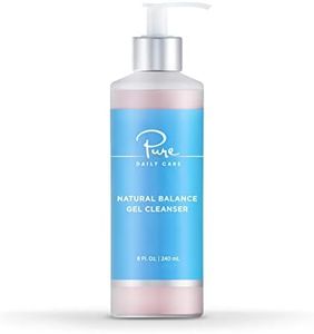 Pure Daily Care Natural Balance Gel Cleanser (2 Oz) - Gentle Refreshing Clinical-Grade Clean Beauty Daily Cleanser