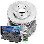 BRAKELABS POWERSPORT Brakes and Rotors Kit |Brake Pads| Brake Rotors and Pads|Ceramic Brake Pads and Rotors BLB1.67014.02