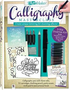 Hinkler Art Maker Modern Calligraphy Book Set - 1 January 2017 - Paperback