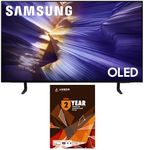 Samsung QN42S90FAEXZA 42 Inch 4K OLED Smart TV (2025) with Dolby Atmos and 2 Year Amber Protection Plan
