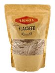 Aksoy Brown Whole Flaxseed (Linseed) 1250gr || Batch Tested, Raw, Non GMO, Sproutable, Keto Friendly