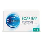 Oilatum Soap Bar Emollient Cleanser for Dry, Sensitive and Eczema Prone Skin 100g