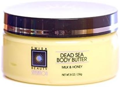Swisa Dead Sea Body Butter Milk and Honey 8 Oz by Swisa Beauty