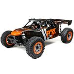 LOSI RC Truck 1/5 DBXL-E 2.0 4WD Desert Buggy Brushless RTR (Battery and Charger Not Included) with Smart, Fox, LOS05020V2T1, Orange