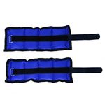 PS Pilot Wrist/Ankle Weights Home Gym Weight Bands 8kg (Each PC 4 kg x 2 pcs) Pack of 1 Pair