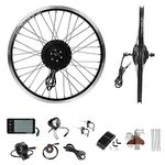 YOSE POWER 20'' ebike 36V250W conversion kit Front Wheel Brushless Motor with LCD Display Black for 20 Inches Electric Bicycle