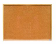 Quartet Economy Cork Bulletin Board, Oak Finish Unvarnished Frame, 6 X 4 Feet (3413878503)