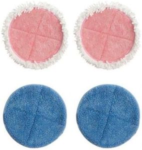 AirCraft Home, Spare Pads for The Aircraft PowerGlide | Machine-Washable Microfibre Pads | Pack of 4