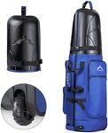 Golf Travel Bag with Hard Case Top, 1680D Heavy Duty Oxford Wear-Resistant