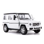 TGRCM-CZ 1:36 Scale G63 Car Model for Kids,Alloy Pull Back Vehicles Toy Car for Toddlers Kids Boys Girls Gift (White)