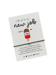 Good luck in your new job wish string bracelet | Gift to say good luck in your new job | New job gift | Gift for new job