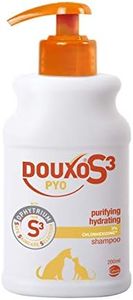 DOUXO S3 PYO Shampoo | Antibacterial & Anti-Yeast Shampoo for Dogs & Cats | Yeast Overgrowth Shampoo for Dogs | Recommended Cat & Dog Disinfecting Shampoo | Chlorhexidine for Dogs | 200ml