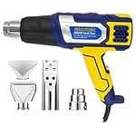 Skotek Heat Gun 2000W, Hot Air Gun Variable Temperature Control 80°C - 600°C, Heat Guns with 2 Temperature Modes, Ideal Heat Gun for Paint Stripping, Shrinking PVC, Crafts & More