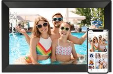 Digital Photo Frame 15.6 Inch WiFi Electronic Picture Frame with FHD Touchscreen, 32GB Storage, Easy to Share Photos and Videos via APP, Wall Mountable