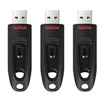 SanDisk Ultra 32GB USB Flash Drive USB 3.0 up to 130MB/s Read - Triple Pack