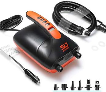 Swonder Pompe Électrique Numérique Haute Pression 20 PSI pour Paddle Gonflable, Kayak, Tente – Gonfleur Sup à Double Étape Intelligente avec Arrêt Automatique – Disponible en Deux Couleurs