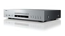 Yamaha CD-S303 - CD Player with High-Performance 192 kHz/24-bit DAC, Pure Direct, USB Port, High Res Audio support, in Silver