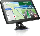 GPS Navigation for Car Truck Navigator - Navigation System 9 Inch Touchscreen, 2025 US/CA/MX Offline Maps Lifetime Free Update, Voice Guidance, Speed Cam Warning, Vehicle RV GPS para carros Trucker