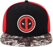 Marvel Deadpool Baseball Hat, Face 