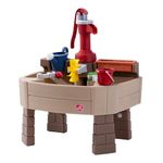 Step2 Pump & Splash Discovery Water Table, Interactive STEM Learning Toy, Kids Outdoor Play Table with 7-Piece Accessory Set, for Kids 2+ Years Old