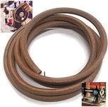 Sewing Machine Belt Real Cow Leather Belt 71" 3/16" The Best Sewing Machine Belt Treadle Parts with Hook for Singer/Jones Sewing Machine by SEWTCO