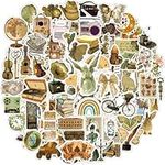 Vintage Stickers 100 Pcs VSCO Cute Retro Sticker Pack, Waterproof Vinyl Stickers Decals, Aesthetic Stickers for Scrapbooking Journal Water Bottle Cup Phone Laptop Computer Luggage Planner etc Decor