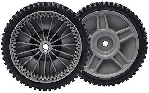 2 Pack Lawn Mower Drive Wheels Replaces Craftsman Poulan Husqvarna HOP AYP 581009202 193912X460 8"X1-3/4"