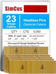 SimCos 23 Gauge Pinner Nails (5/8",