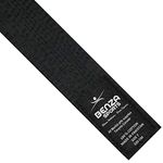 Karate Taekwondo Judo Rank Belt, (Black, 5)