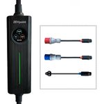 Zevpoint Spyder All-in-One EV Charger |11/16kW | Multi-Phase, Multi-Connector Charger | Adjustable Current | Touch Screen | IP 66 | Built-in RCD (Spyder AIO (11/16kW))