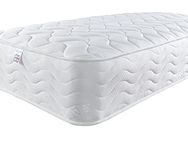 Aspire Beds Comfort Premium Aspire-Cool Touch Memory Foam & Eco Foam Sleep Layer System Bonnell Sprung Essentials Spring Hybrid Mattress, White Border, 3ft Single (3ft x 6ft3, 90cm x 190cm)
