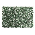 ColourTree Retractable Expandable Faux Artificial Ivy Trellis Fence Privacy Scree n Wall Screen - Commercial Grade 150 GSM - Heavy Duty - 3 Years, Single Sided Leaves (2 Set)