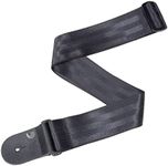 Planet Waves 50SB00 Seat Belt Guitar Strap, Black